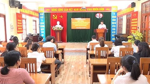 Công bố quyết định của Chủ tịch UBND quận về công tác cán bộ các trường học