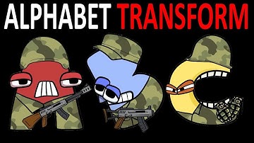 Alphabet Lore but they are GUN (A-Z...) | Alphabet Lore Animation