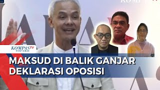 Deklarasi Oposisi, Ganjar Tolak Gabung Pemerintahan Prabowo-Gibran, Sejalan dengan PDIP?