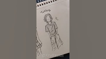 How To Draw Clothes ✨ Drawing tutorial #tutorial #howtodraw #tomboy #femboy #drawingtutorial #fypシ