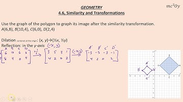 G 4.6, Similarity and Transformations