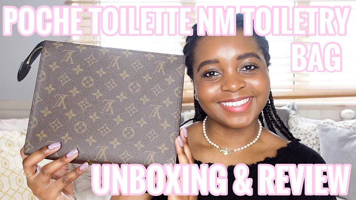 POCHE TOILETTE NM TOILETRY BAG UNBOXING & REVIEW | THE NEW LOUIS VUITTON TOILETRY POUCH 26