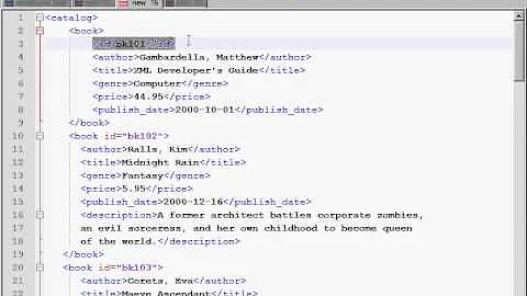 Web Development I - XML (4)