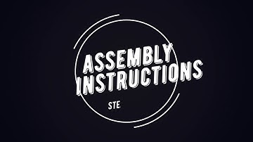 STEP BY STEP ASSEMBLY INSTRUCTION - MODEL CST 2160 Computer Study Table