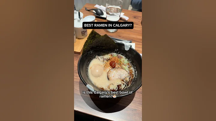 Is this Calgary's BEST Ramen?