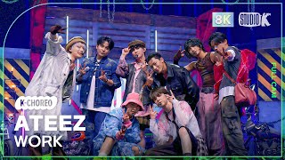 [K-Choreo 8K] 에이티즈 직캠 'WORK' (ATEEZ Choreography) @MusicBank 240531