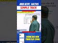 सिर्फ 5 सेकंड में उत्तर निकालो! | RRB NTPC Maths Simple Trick #ntpc #mathstipsandtricks #rohitsir