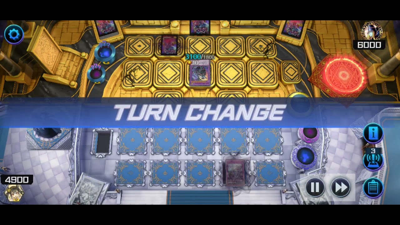 유희왕 마스터듀얼 라뷰린스 vs 블랙매지션