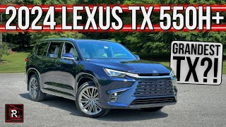 The 2024 Lexus Tx 550H Is Japans Grandest 3-Row Plug-In Hybrid Family Suv