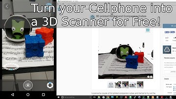 Turn your Cellphone into a 3D Scanner for FREE! (123D Catch)