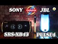 SONY SRS-XB43 vs JBL PULSE4  (Bluetooth Speaker Part2) ＃21