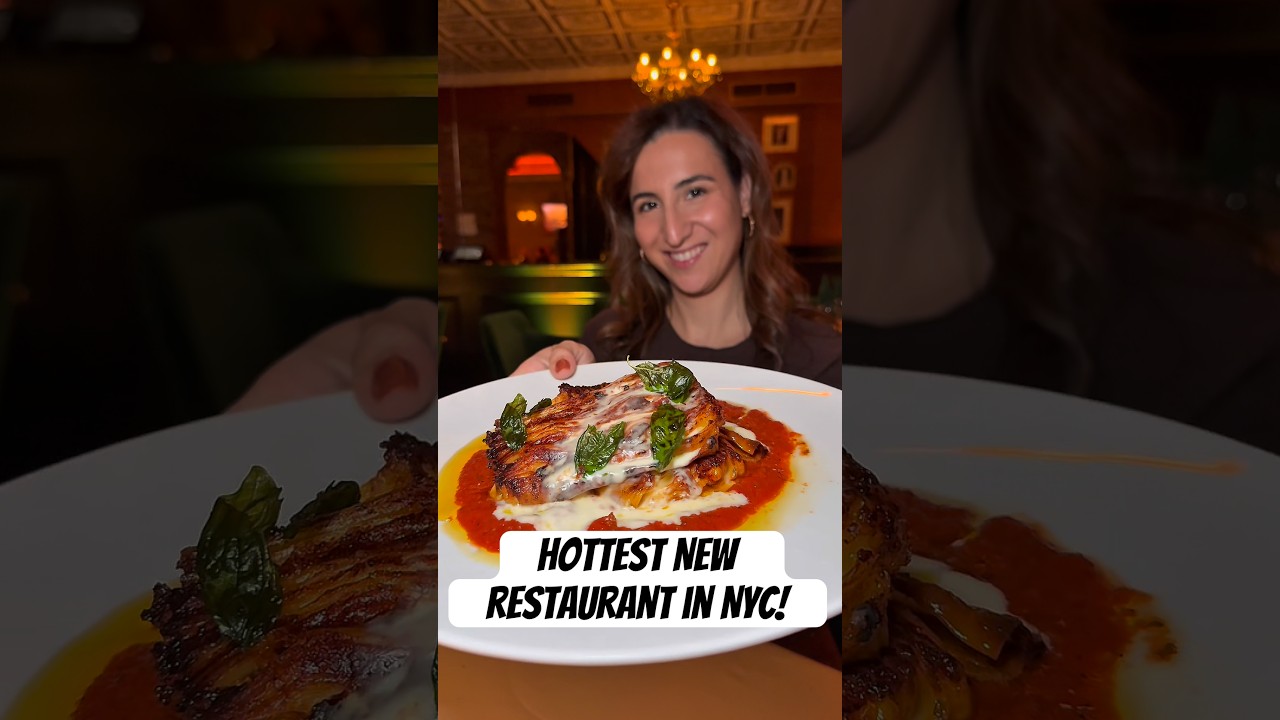 Это самый крутой новый ресторан в Нью-Йорке! 🔥 