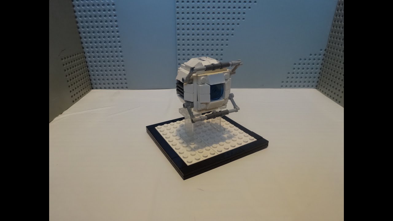 How To Build a Lego Display of Wheatley (From Portal 2) - YouTube