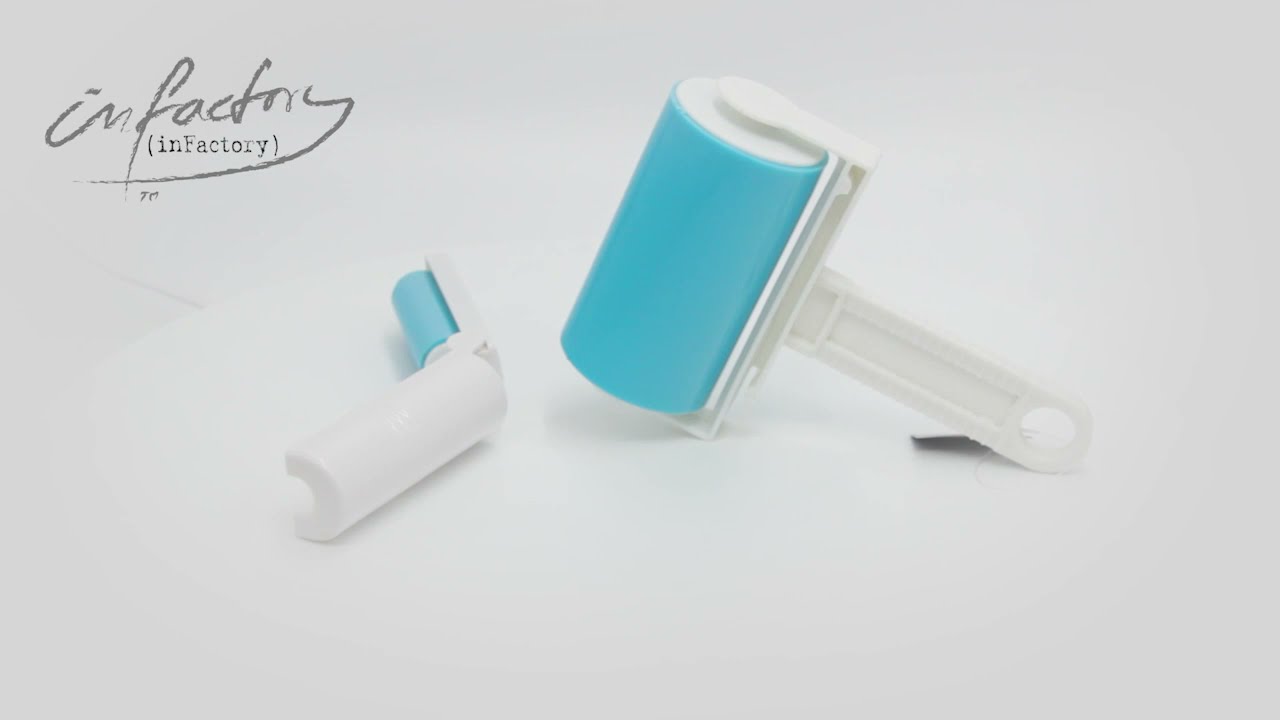 Stick It Roller – Rouleau anti-peluches réutilisable et lavable, en  silicone, pour poils d'animaux, vêtements, sièges de voiture (2 pièces,  bleu) : : Animalerie