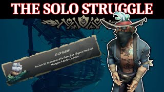 Having a rough time in solo sloop hourglass pvp (Sea of Thieves Season 8)