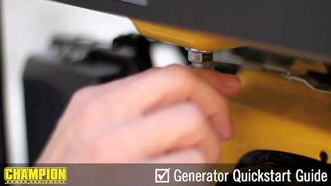 Champion Generator Setup Guide