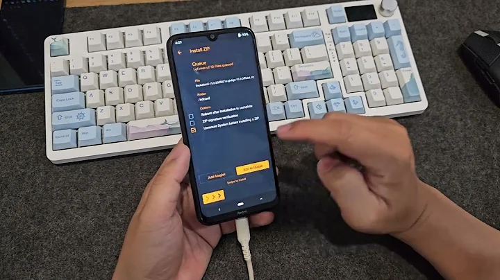 Up rom Redmi note 8 lên rom thuần google siêu mượt