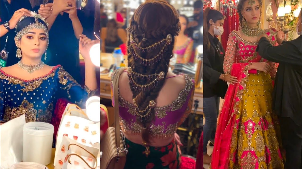 kashees Bridal festival 2022 behind the stage | Kashees saloon bridal makeup  video