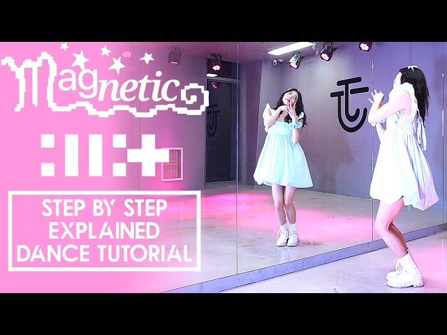 Step by Step ILLIT(아일릿) - Magnetic #dancechallenge #dancetutorial class=