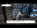 Torture executions mass graves what russian army brought with occupation of izium