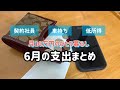 【ひとり暮らしの生活費】月10万円/家計簿/支出まとめ/契約社員/低所得