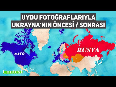 Uydu Fotoğraflarıyla UKRAYNA'NIN 1 Senelik DEĞİŞİMİ!