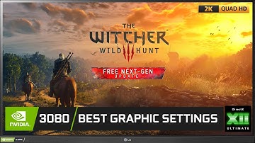 The Witcher 3 Next Gen | Direct X12 | 1440p | RTX 3080 | i9-9900K | BEST GRAPHIC SETTINGS