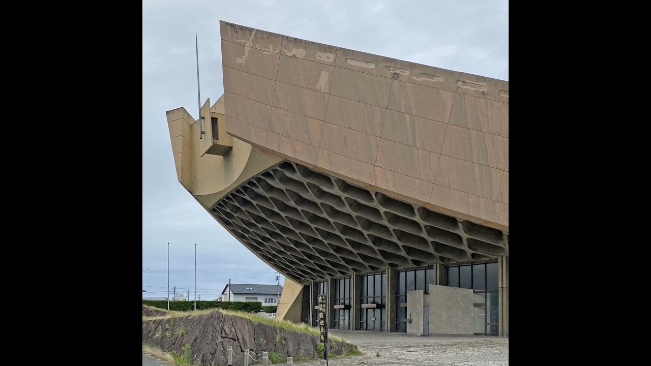 旧香川県立体育館 1964 丹下健三 Kenzo Tange Ship Gymnasium#shorts