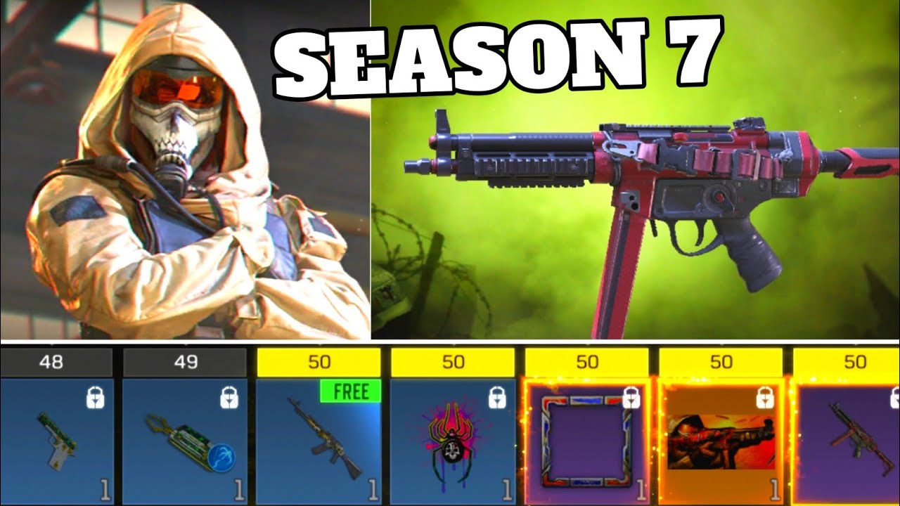 SEASON 7 BATTLE PASS UNLOCKED! Call Of Duty Mobile Season 7! YouTube