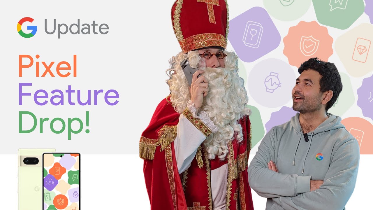 Je Pixel kan nieuwe dingen ft. Sinterklaas! - Google Update