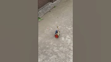 ARDUINO OBSTACLE AVOIDING ROBOT 2wd || Remote Control Car #youtubeshorts #shorts