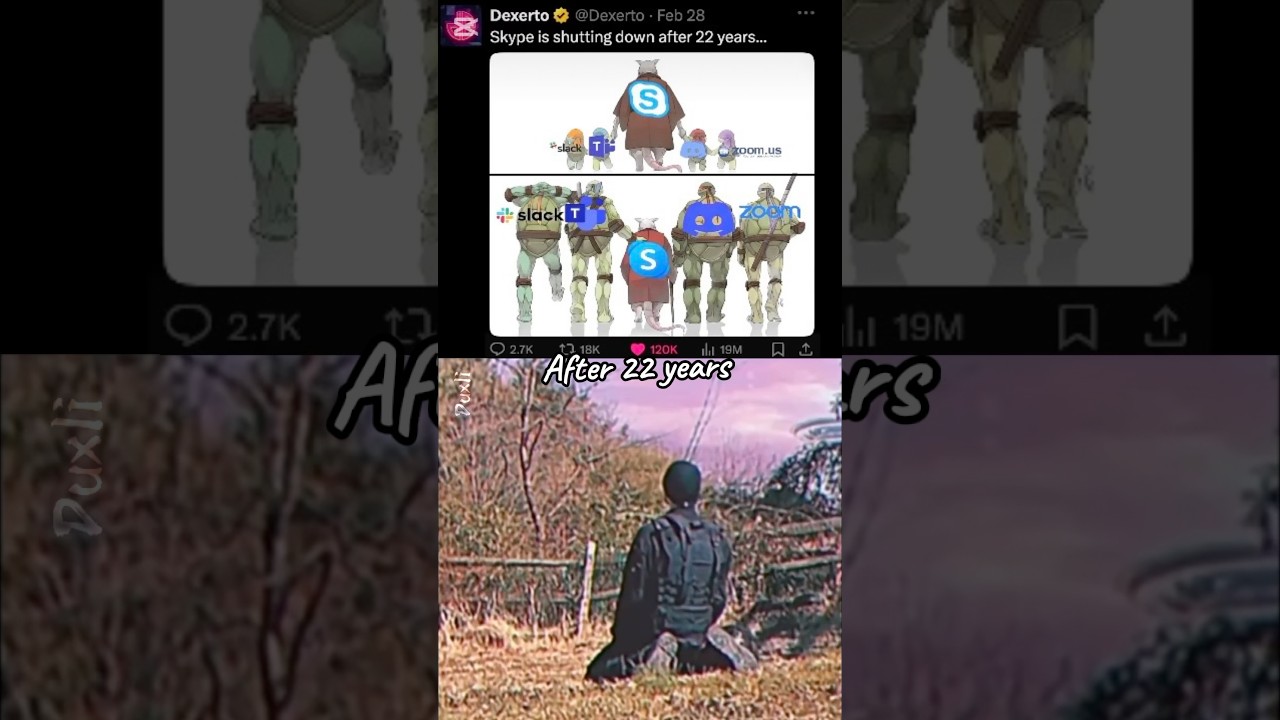 Skype 😢                 