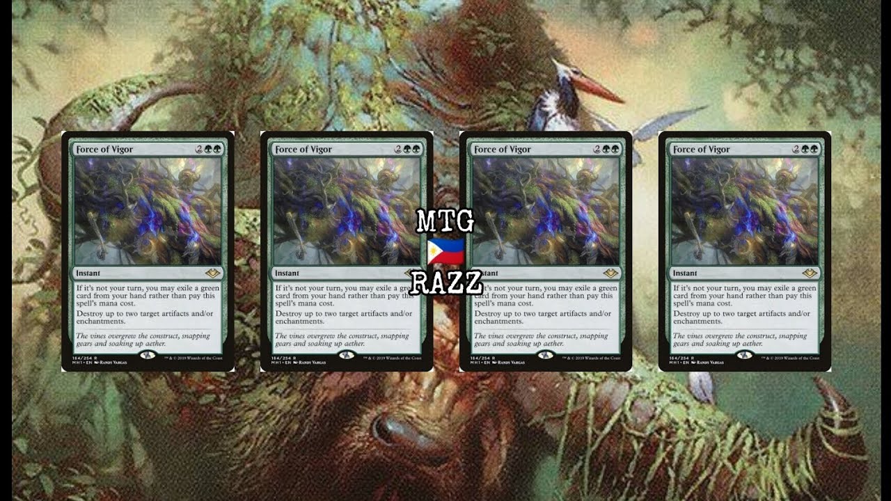 MTG RAZZ PH - ⚡ QUICK RAZZ ⚡ - FORCE OF VIGOR PERSPRINT - AUGUST 09 2023
