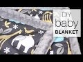 Easy DIY Baby Blanket Sewing Tutorial