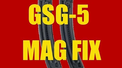 GSG-5 RIFLE JAMMING? Mag Fix Solution w/ Range demo