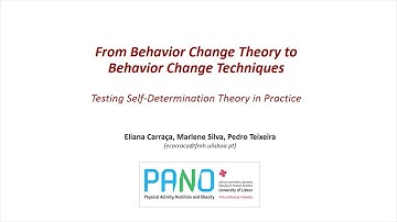 From behaviour change theory to behaviour change techniques