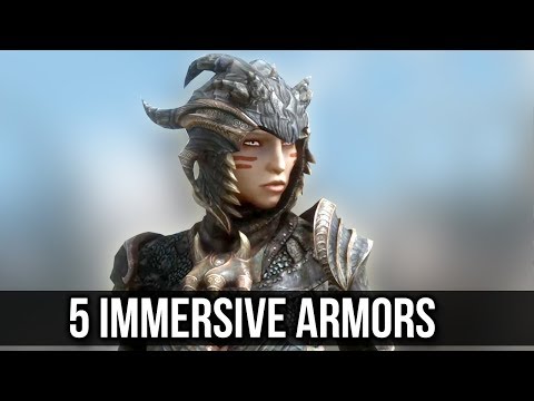 Skyrim: Top 5 Immersive Armor Mods for The Elder Scrolls 5 Special Edition!