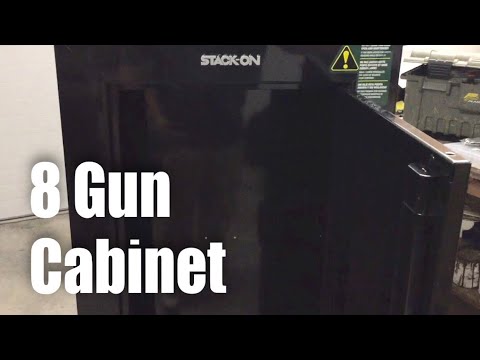 Stack On Gcb 908 8 Gun Rifle Steel Security Cabinet Review Youtube