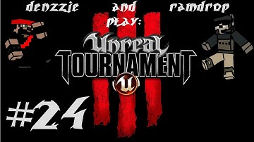 Ramdrop, denzzje and Gjaerd play Unreal Tournament 3 - E24 - Instafailed