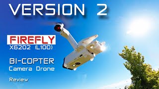 XG202 (L100) Firefly Bicopter Drone VERSION 2 - Has it improved?