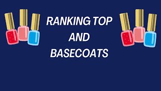 Top Coats & Base Coats! My least faves + My HG products!! | BitsOfPolish