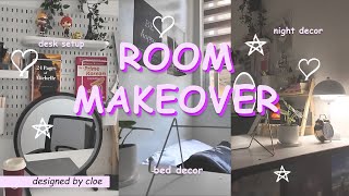 Daily vlog: 'My Room Makeover'/ Room Tour! /Decorating Mini room and work space