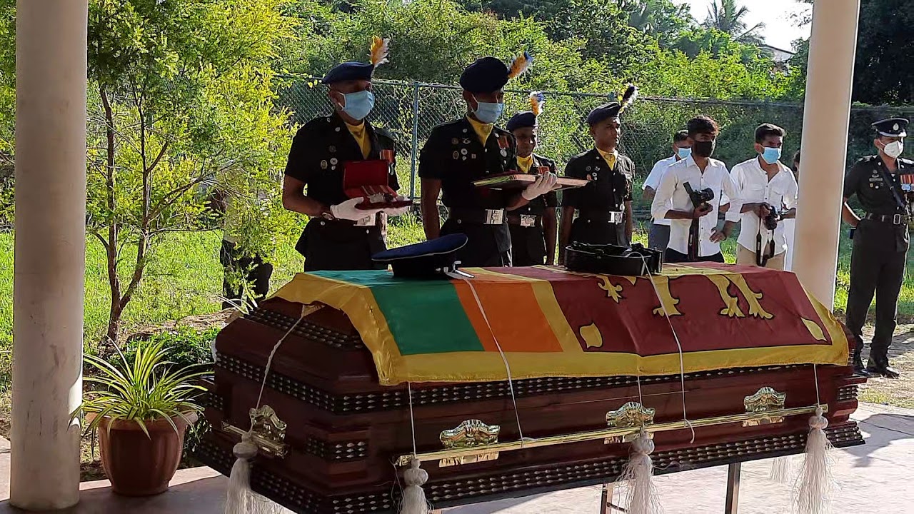 Funeral Ceremony With Sri Lanka Army YouTube
