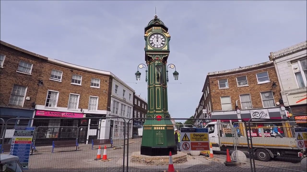 Sheerness Clock Tower restored 'just-in-time' for Queen's Platinum Jubilee in Kent, UK