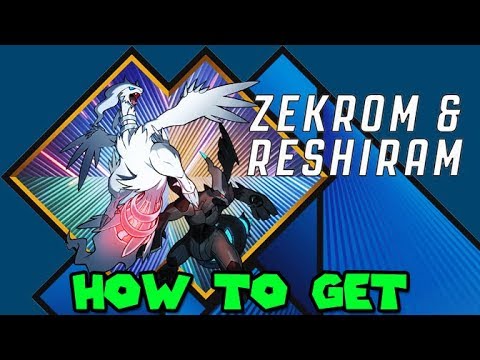 HOW TO GET ZEKROM AND RESHIRAM IN POKEMON ULTRA SUN/ULTRA MOON MYSTERY GIFT CODE