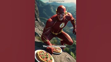 Deadpool Vs The Flash _ Sarcasm Joke 2/ Pizza Challenge/ Ai Edition/ #ai #aiart #aishorts