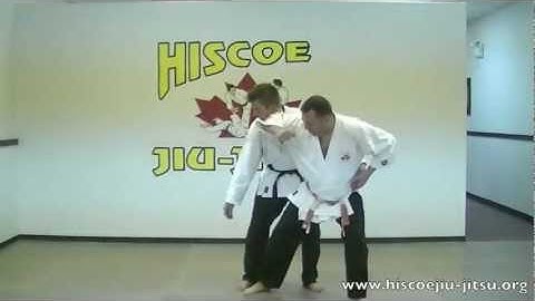 Self Defense Techniques - How to escape a Bear hug under arms rear lifting - Hiscoe Jiu-Jitsu
