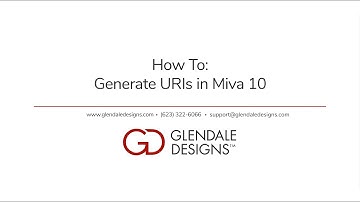 How to Generate URIs in Miva 10