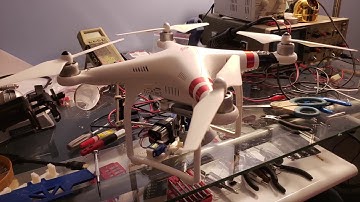 DJI Phantom 3 drone release / delivery / drop / deploy / trigger / system