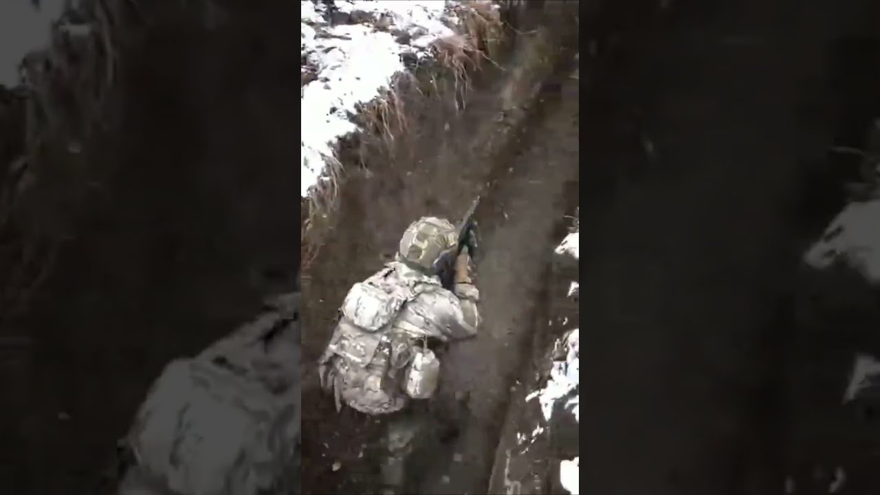 Russian Special Forces In Action Taking Down Enemies The Trenches